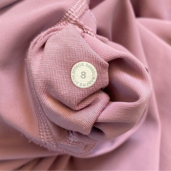 Lululemon pink taupe Wunder Under Crop high rise *Full-On Luxtreme 21" leggings - Picture 5 of 9